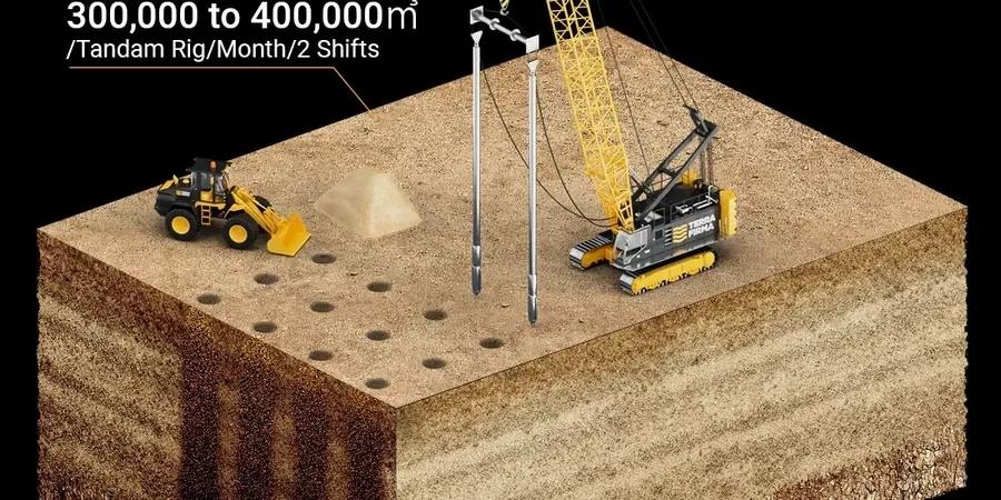 Vibrocompaction Design for Coastal Ground in Southend-on-Sea